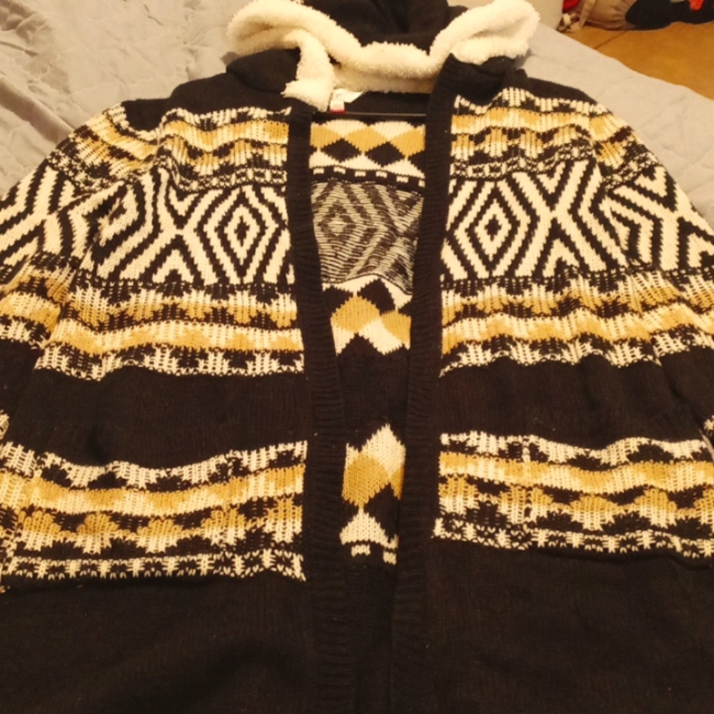 Women's tan sweater
